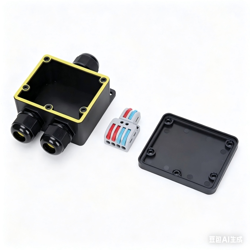 Cable Gland Waterproof - Junction Box Waterproof IP68 2 Way