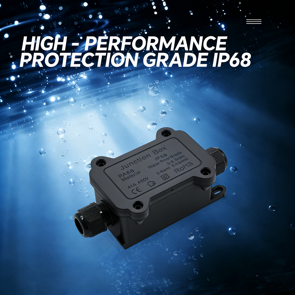 IP68 Waterproof Junction Box 2 - Cable Gland Waterproof avaliação e preço