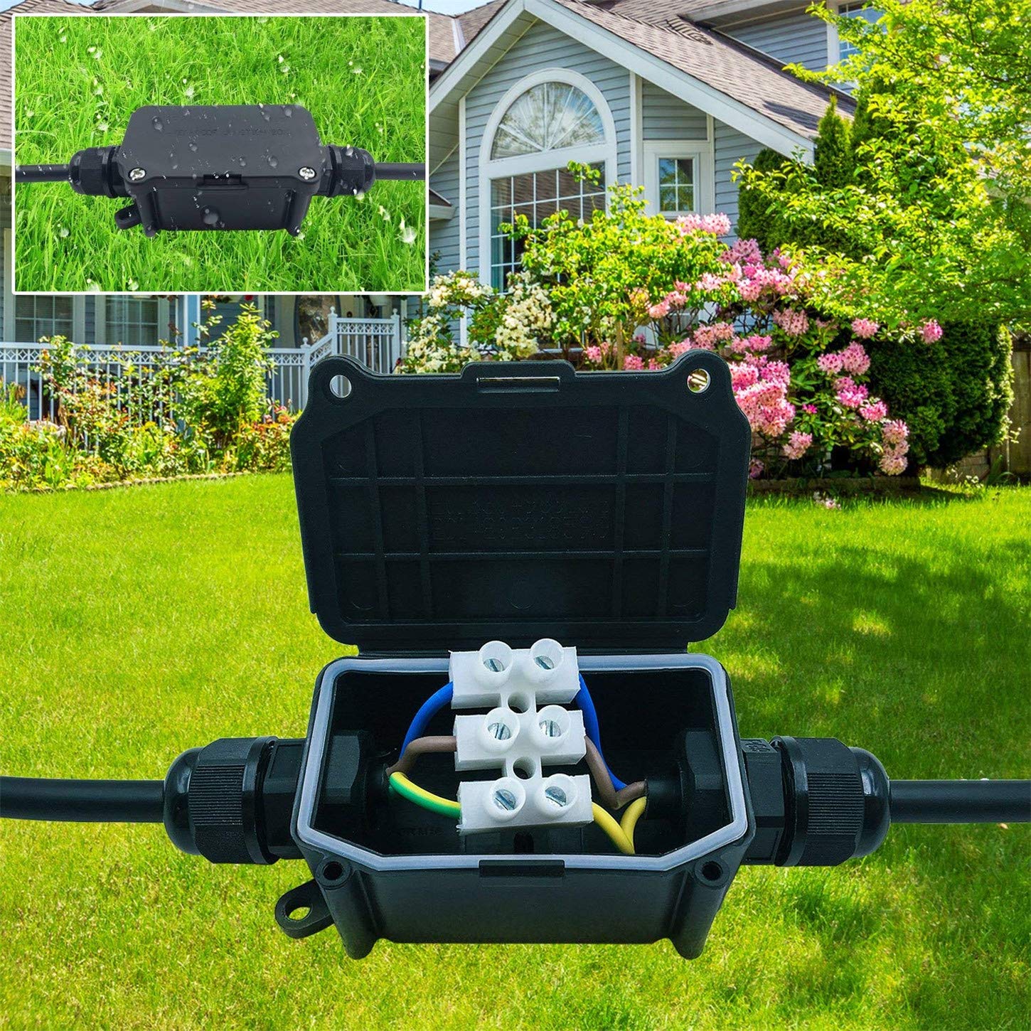 2 Way Outdoor Waterproof IP66  - Cable Gland Waterproof avaliação e preço