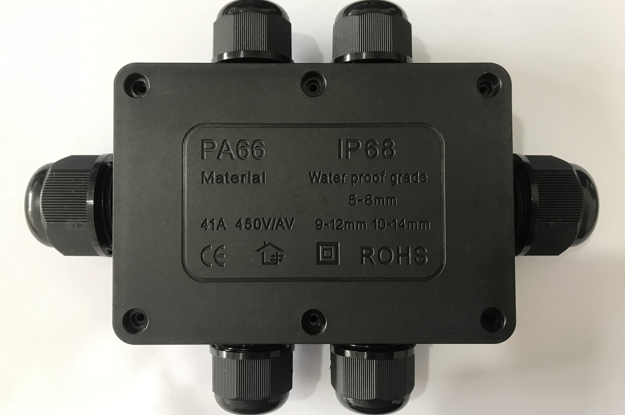 Junction Box Waterproof IP68 2 - Cable Gland Waterproof avaliação e preço