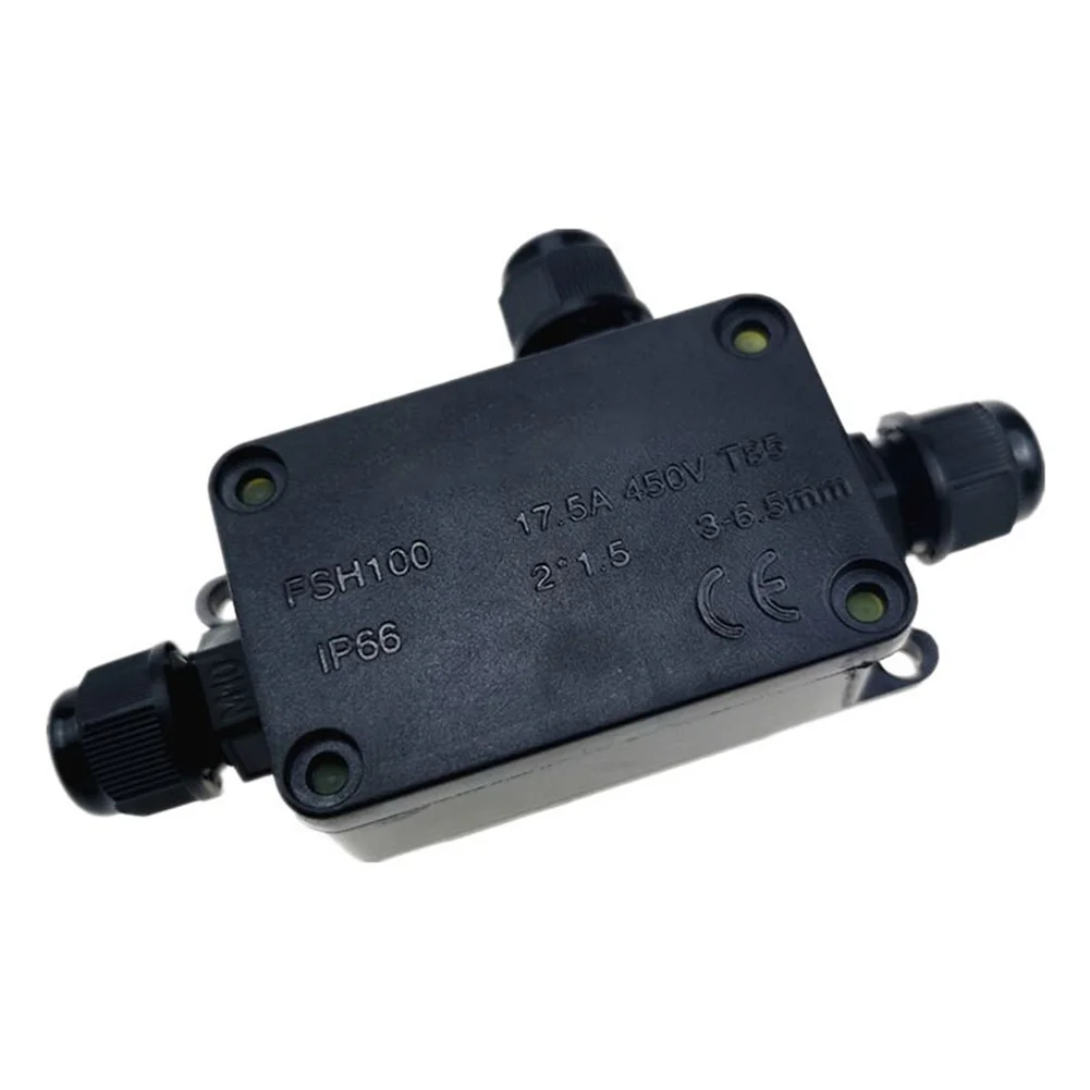 2 Way Outdoor Junction Box Wat - Cable Gland Waterproof avaliação e preço