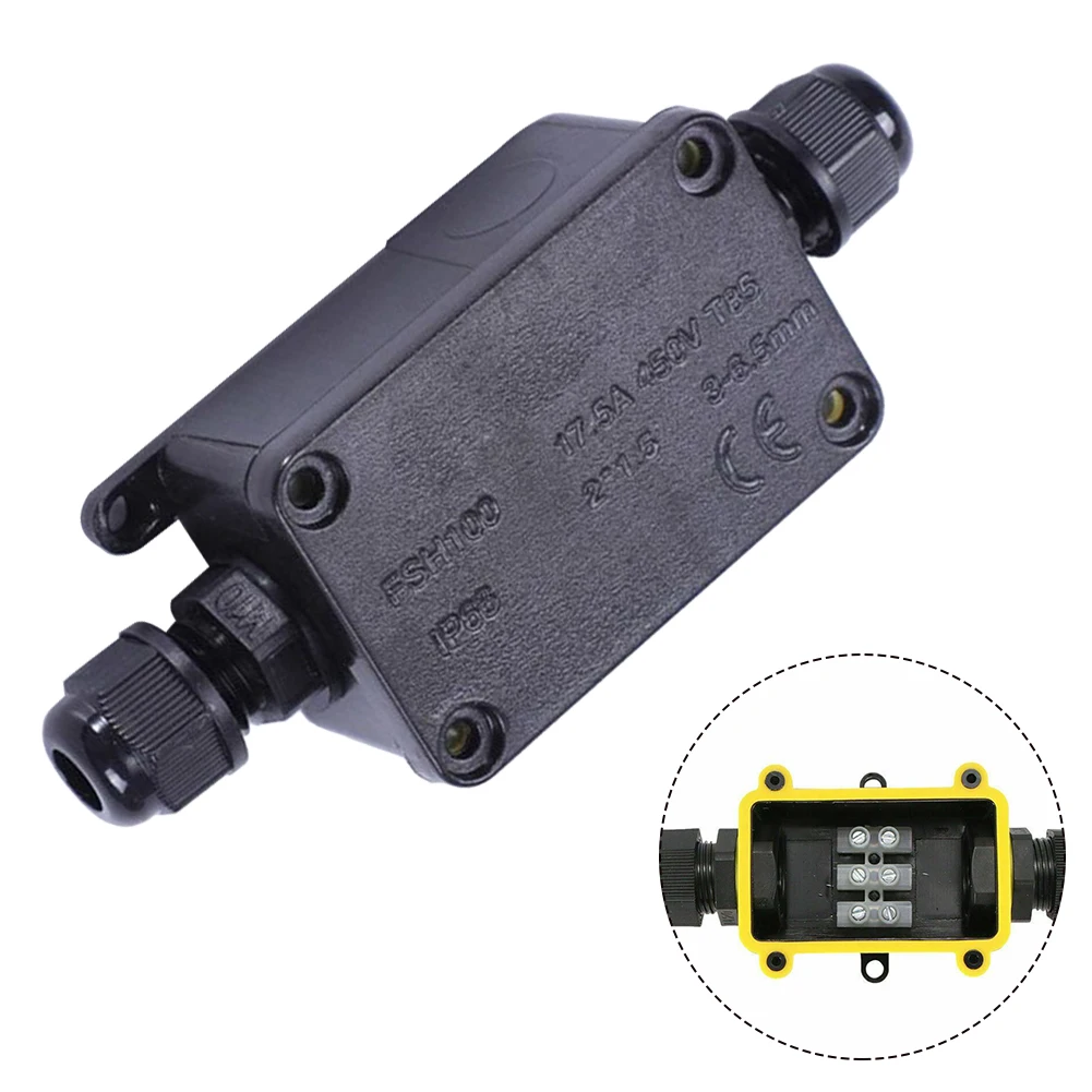 2 Way Outdoor Junction Box Wat - Cable Gland Waterproof avaliação e preço