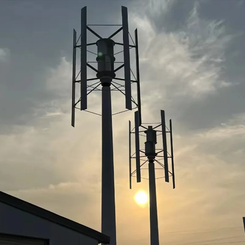 Wind Turbine 10KW 15KW 12V-380 - Renewable Energy Wind Solar avaliação e preço