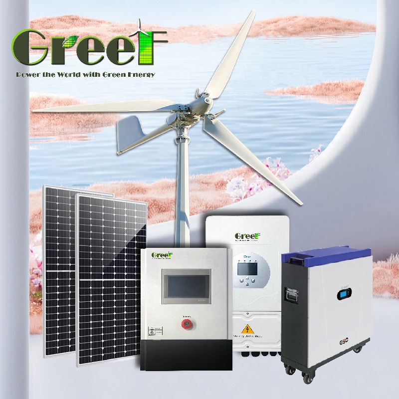 50kw 100kw 500kw Complete Hybr - Renewable Energy Wind Solar avaliação e preço