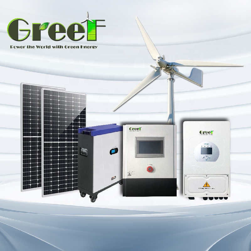 50kw 100kw 500kw Complete Hybr - Renewable Energy Wind Solar avaliação e preço