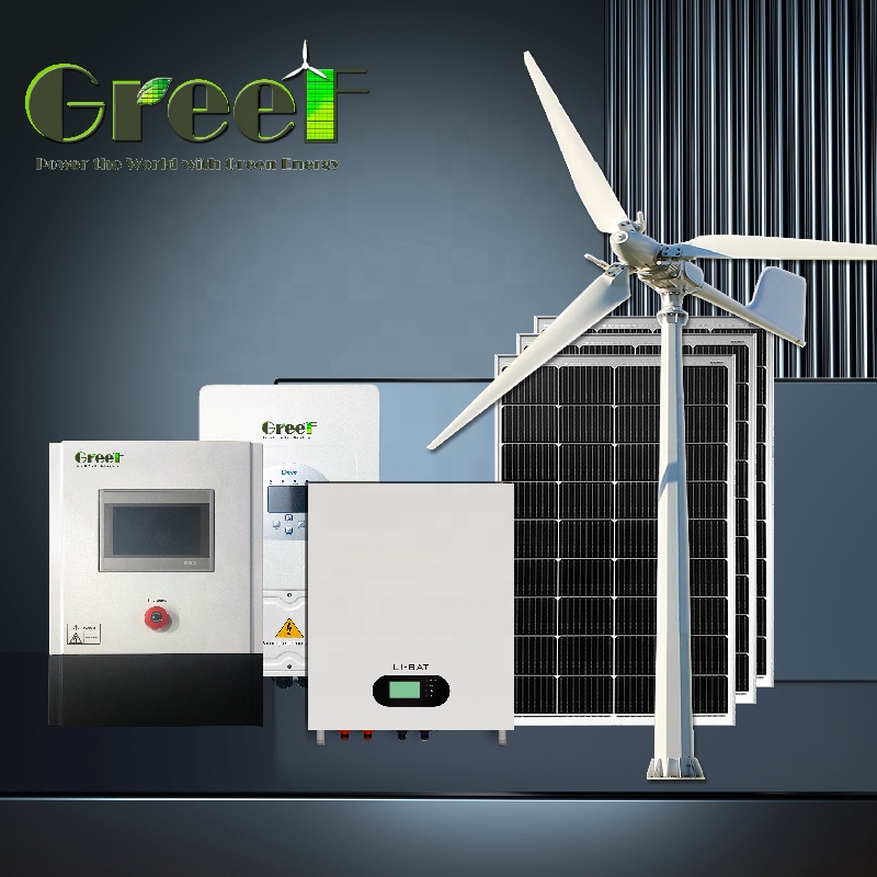 50kw 100kw 500kw Complete Hybr - Renewable Energy Wind Solar avaliação e preço